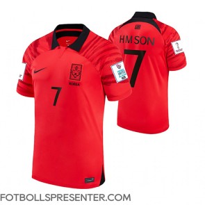 Sydkorea Son Heung-min #7 Hemma Matchtröja VM 2022 Kortärmad